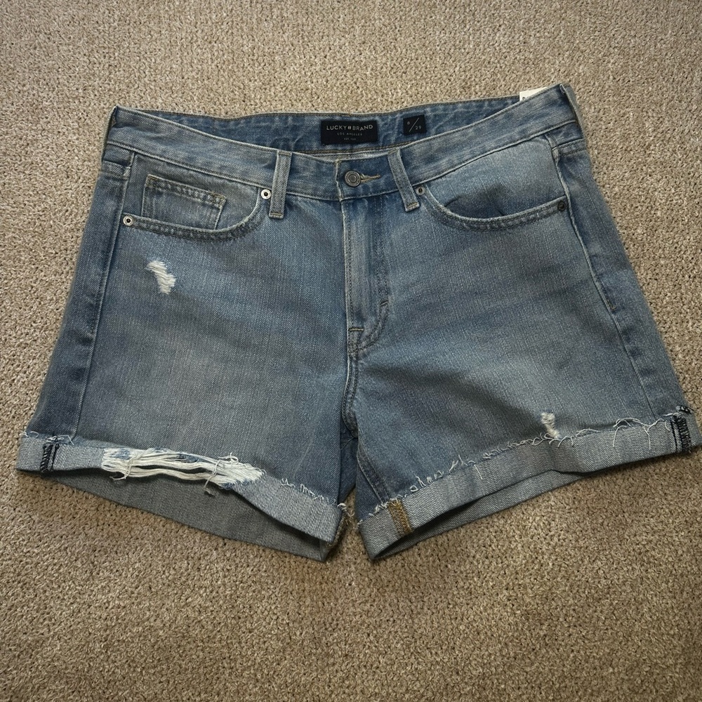 Lucky Brand Blue Denim Women's Shorts